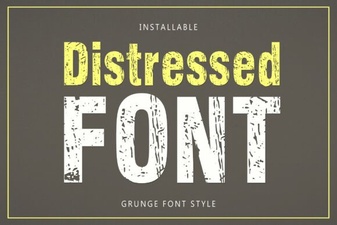 Creative Uses for Distressed Fonts in Your Designs