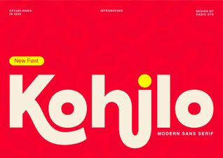 Kohilo Font: Design Ideas and Creative Inspiration