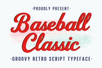 Craft Classic Baseball Font Designs for Your Projects